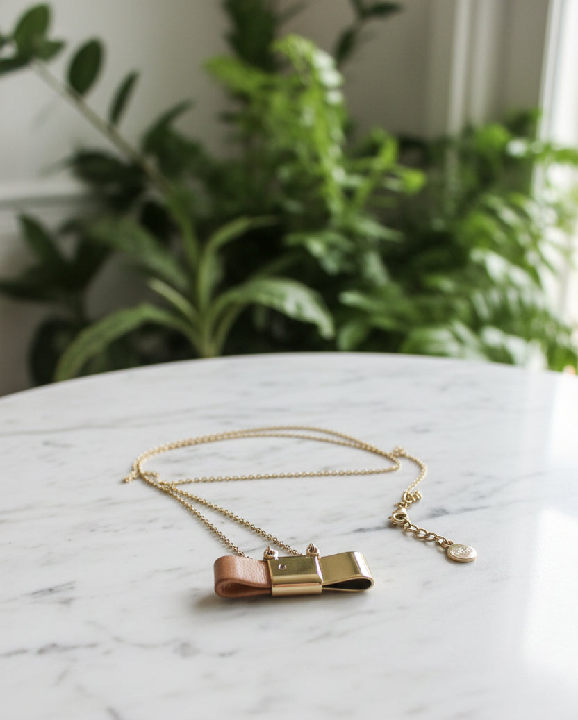 Chloe Bow Necklace