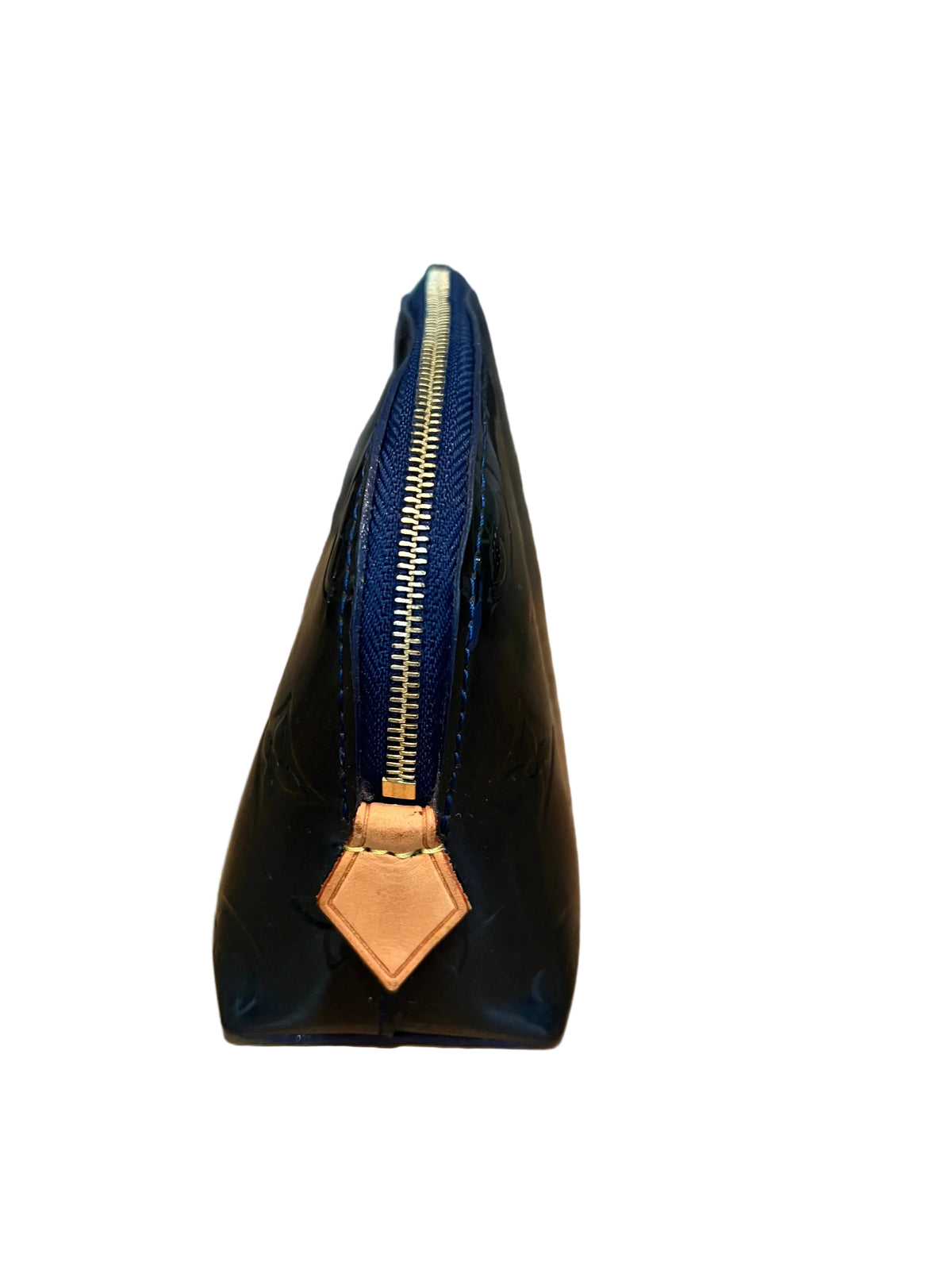 Louis Vuitton Navy Vernis Cosmetic Pouch