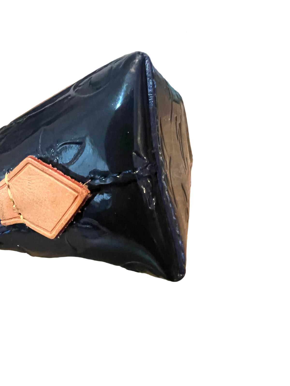 Louis Vuitton Navy Vernis Cosmetic Pouch