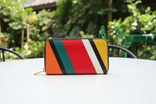 Loewe Leather Zip Wallet