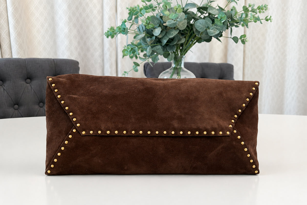 Prada Nappa Aviator Suede Tote