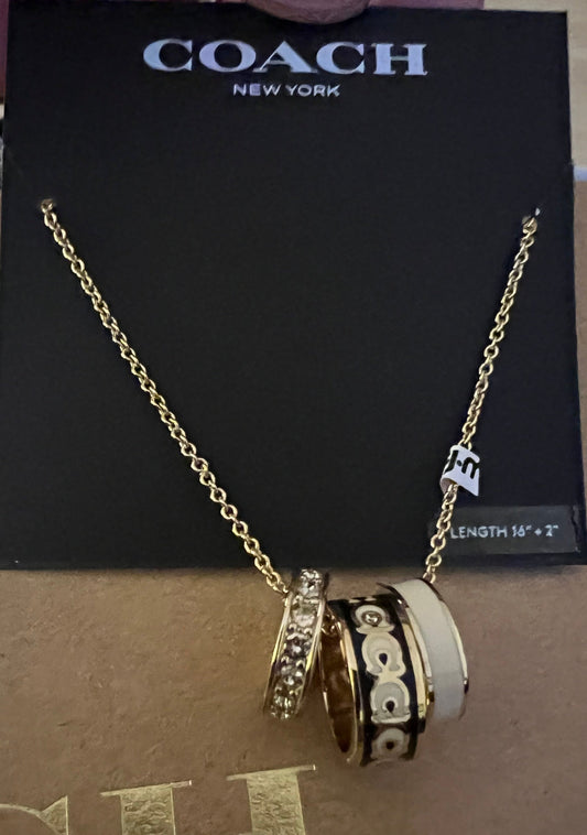 Coach Circle Necklace