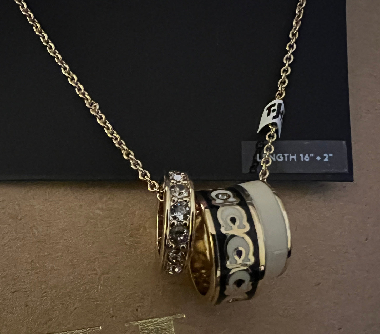 Coach Circle Necklace