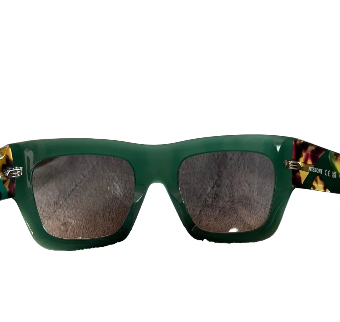 Missoni Green and Tortoise Sunglasses