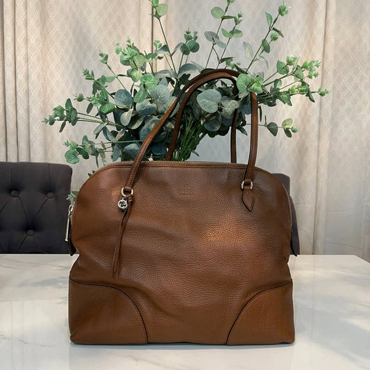 Gucci Brown Leather Bree Tote