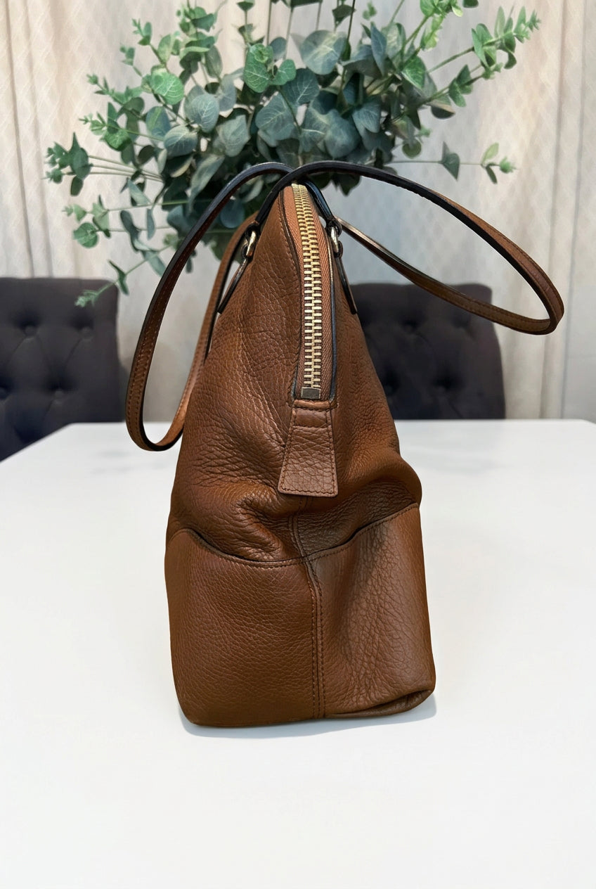 Gucci Brown Leather Bree Tote