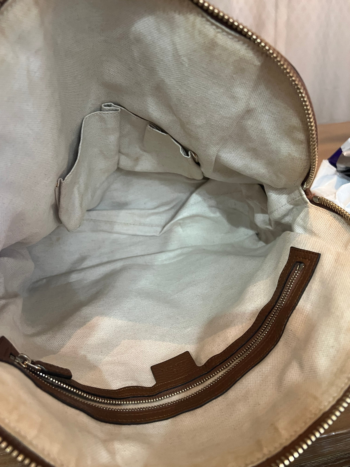 Gucci Brown Leather Bree Tote