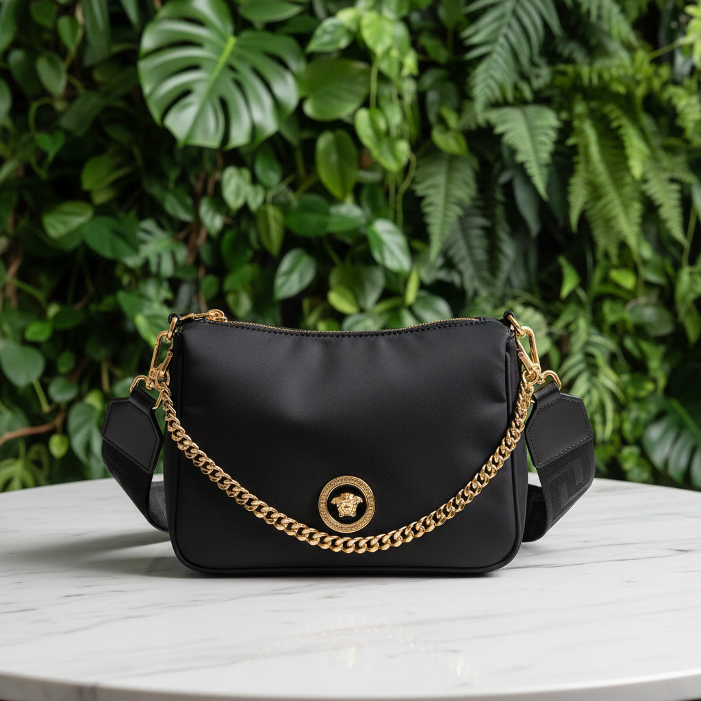 Versace Nylon Crossbody Small