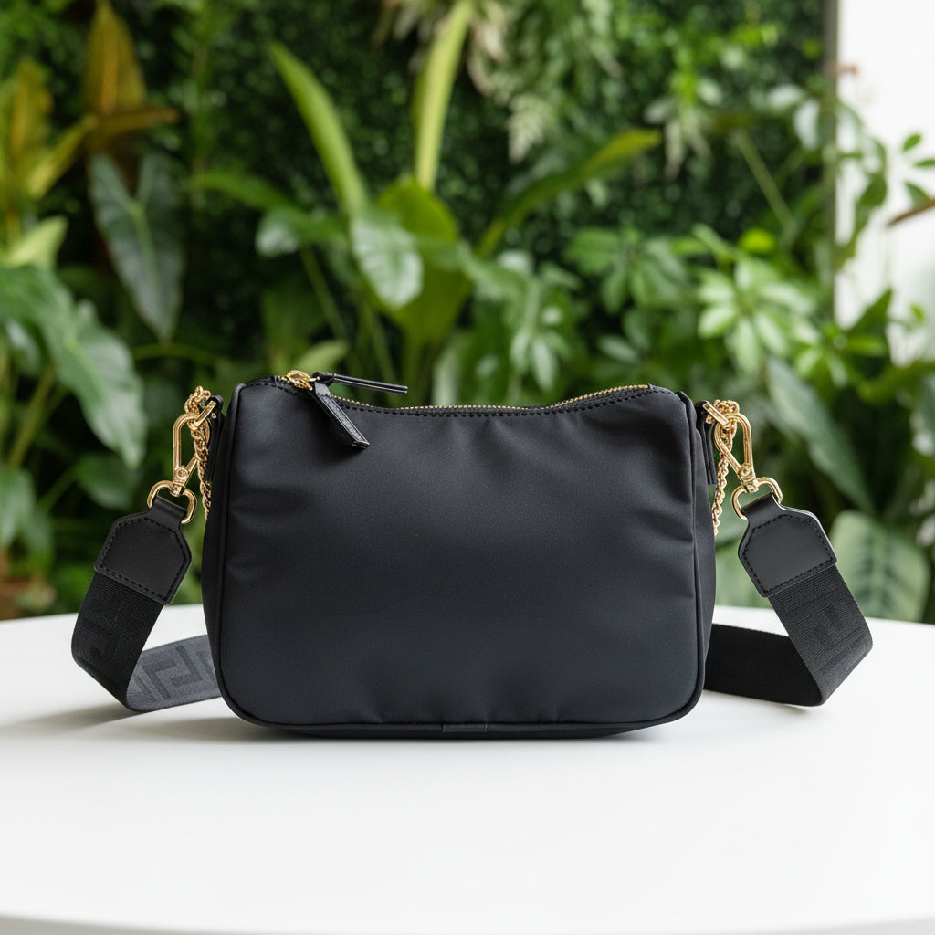Versace Nylon Crossbody Small