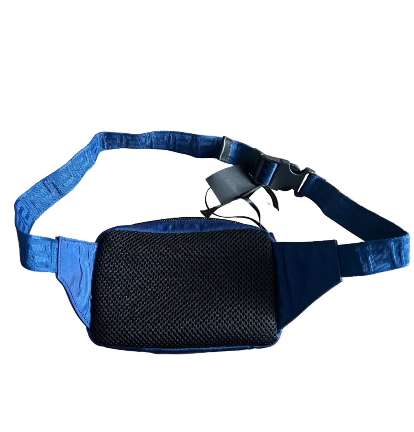Versace Small Blue Nylon Bum Bag