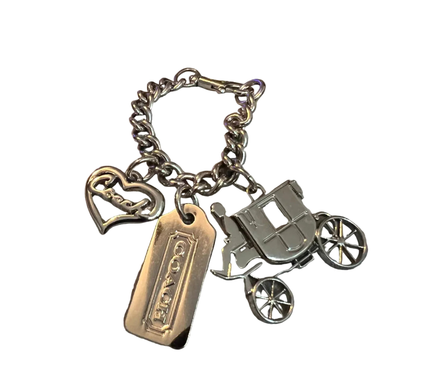 PREVIEW-DROP NEXT TIKTOK LIVE-Coach Silver Vintage Charm