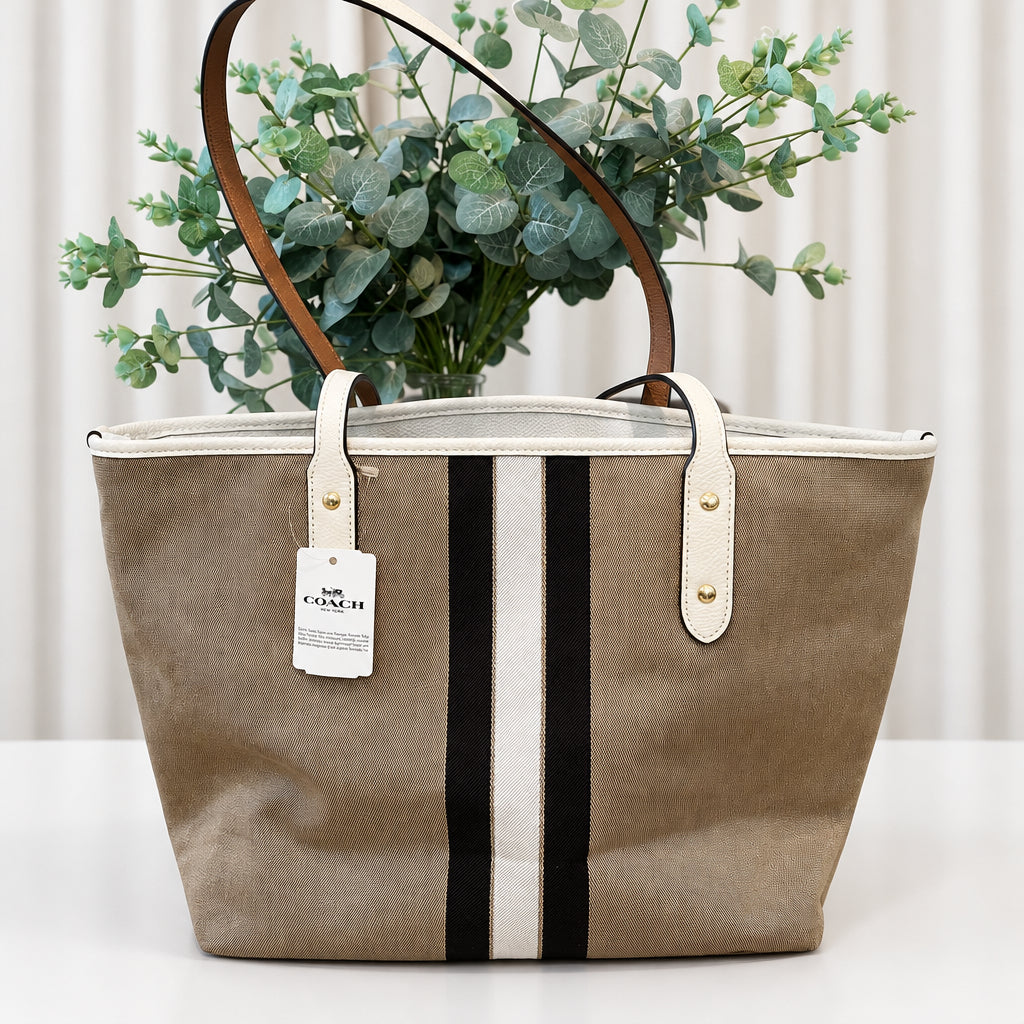Coach Jacquard City Horse & Carriage Tote