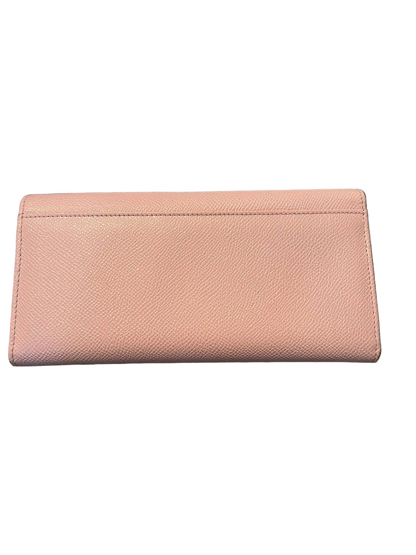 Dolce & Gabbana Pink Leather Wallet