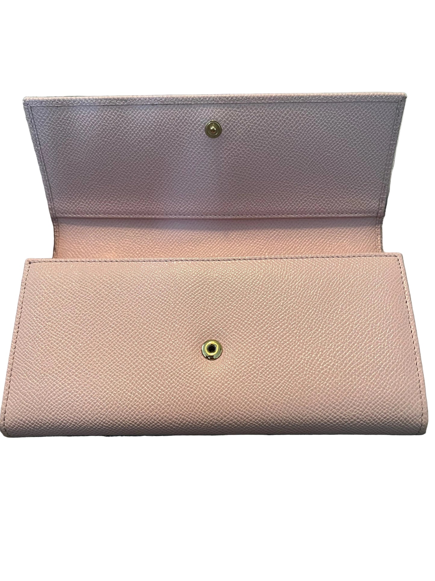 Dolce & Gabbana Pink Leather Wallet