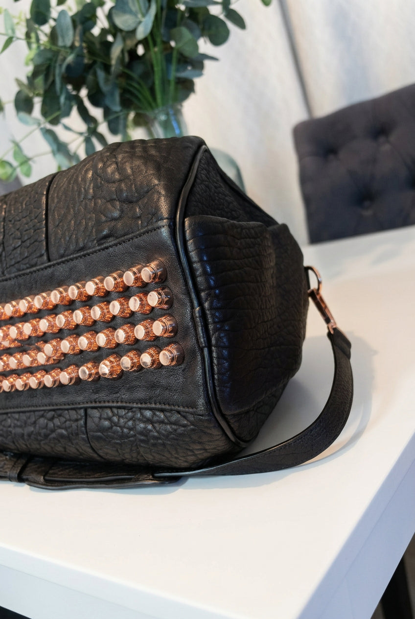Alexander Wang Rose Gold Rocco Duffle
