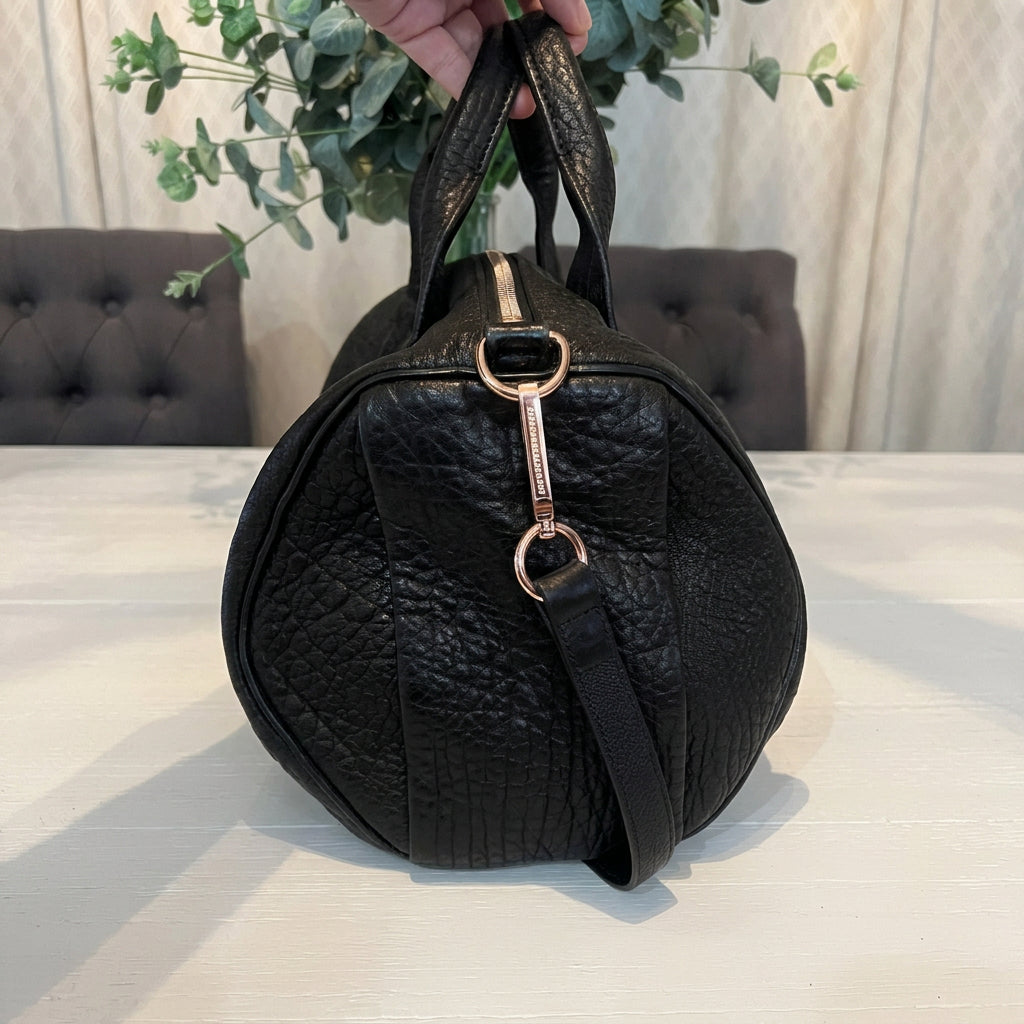 Alexander Wang Rose Gold Rocco Duffle