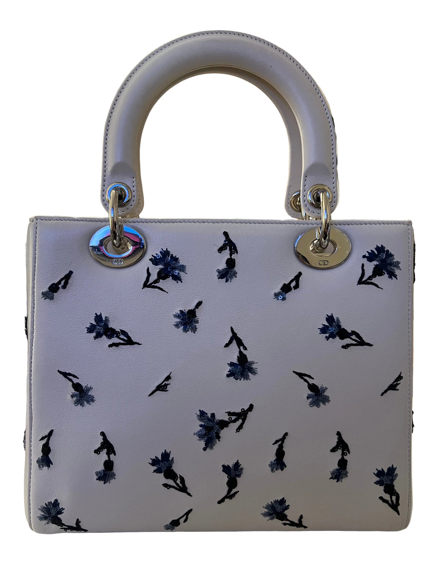 Lady Dior Limited Edition Sequin and Embroidered