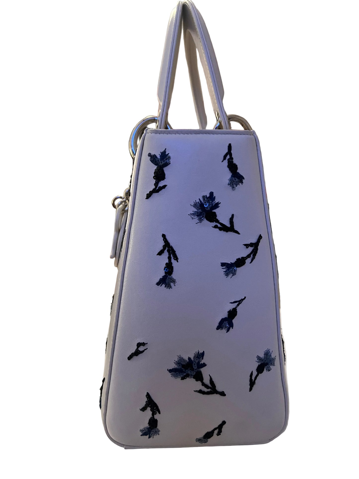 Lady Dior Limited Edition Sequin and Embroidered