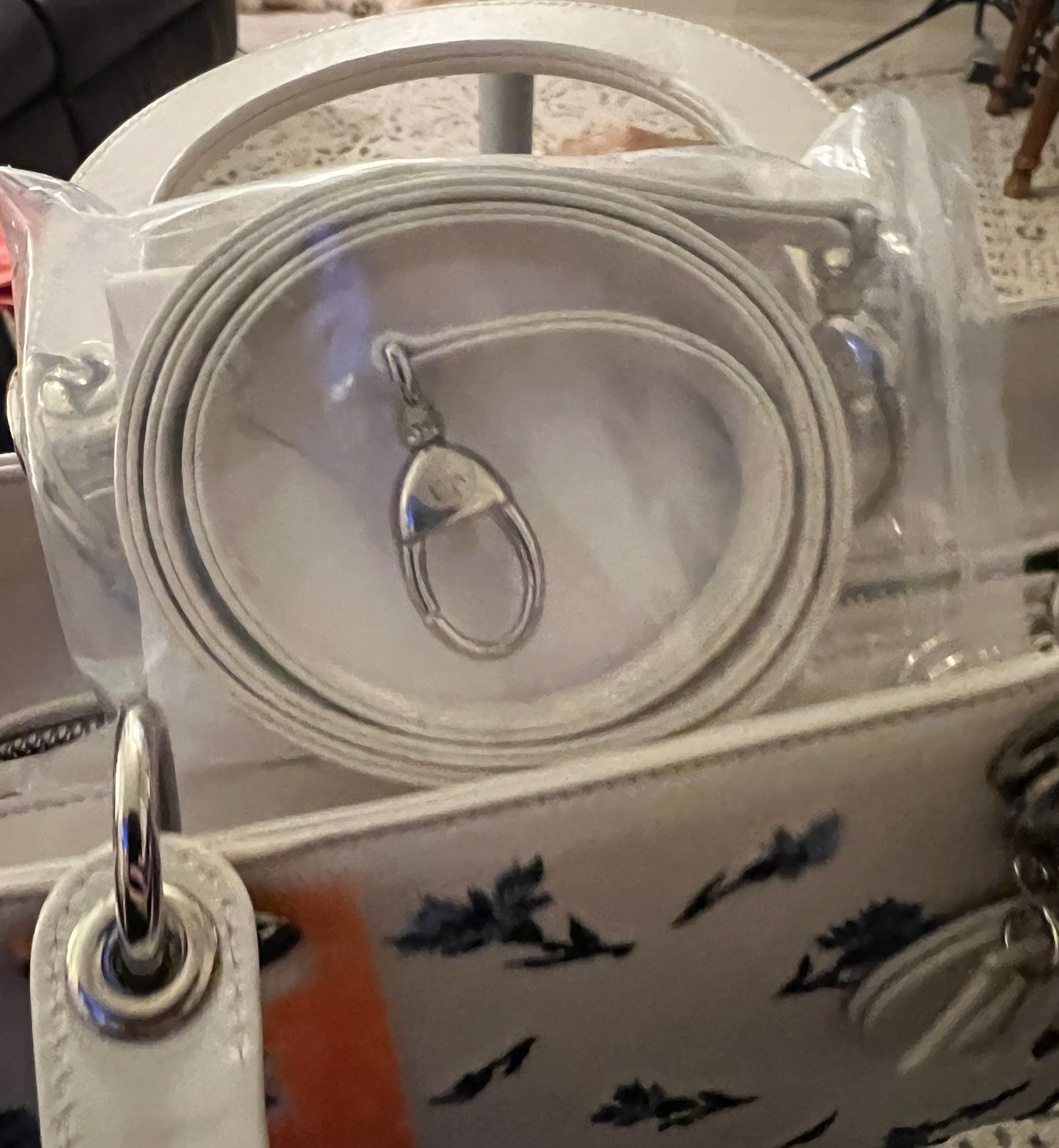 Lady Dior Limited Edition Sequin and Embroidered