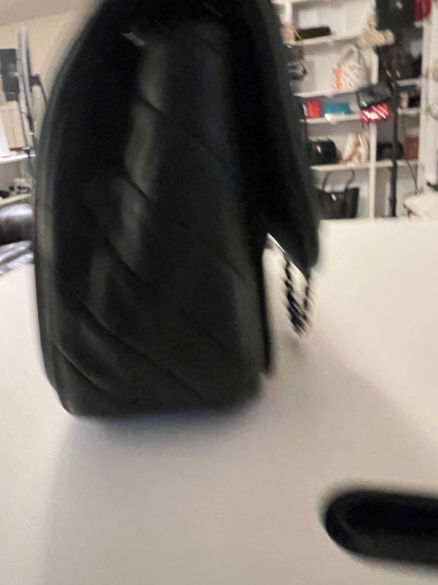 Chanel Patent and Lambskin Leather Flap