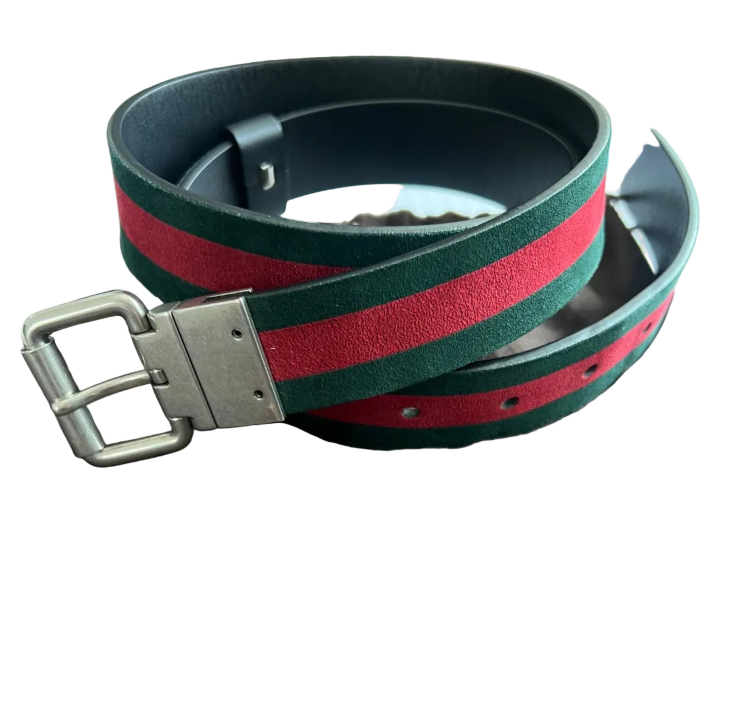 Gucci Reversible Belt - Suede and Leather