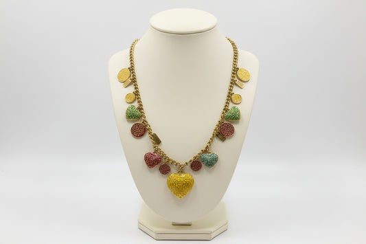 PREVIEW-DROP NEXT TIKTOK LIVE-Coach Vintage Charm Necklace