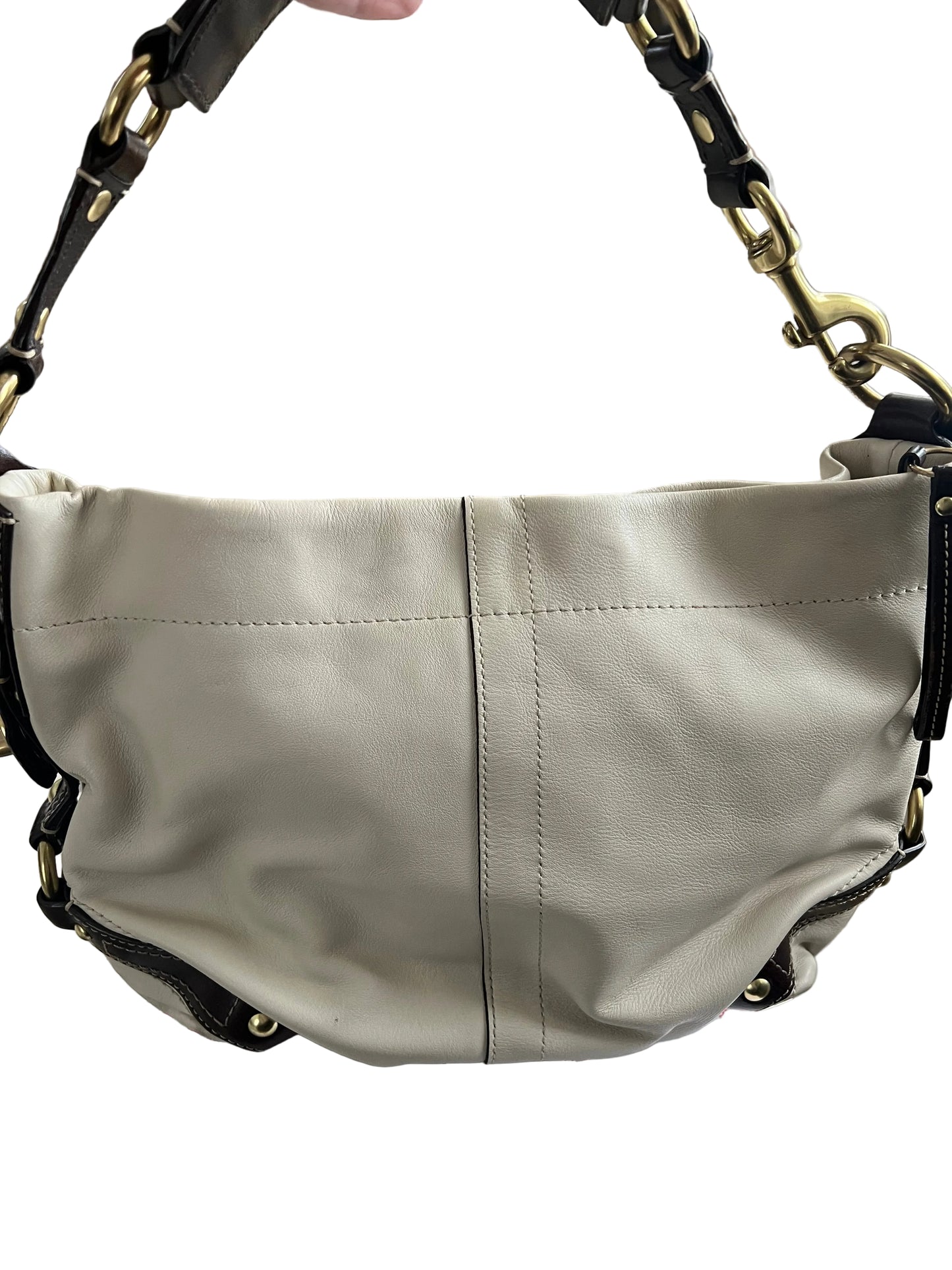 Coach Leather Gream Carly