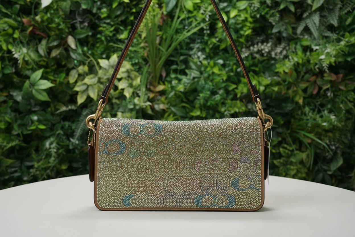 PREVIEW-DROP NEXT TIKTOK LIVE-Coach Rainbow Crystal Tabby 26