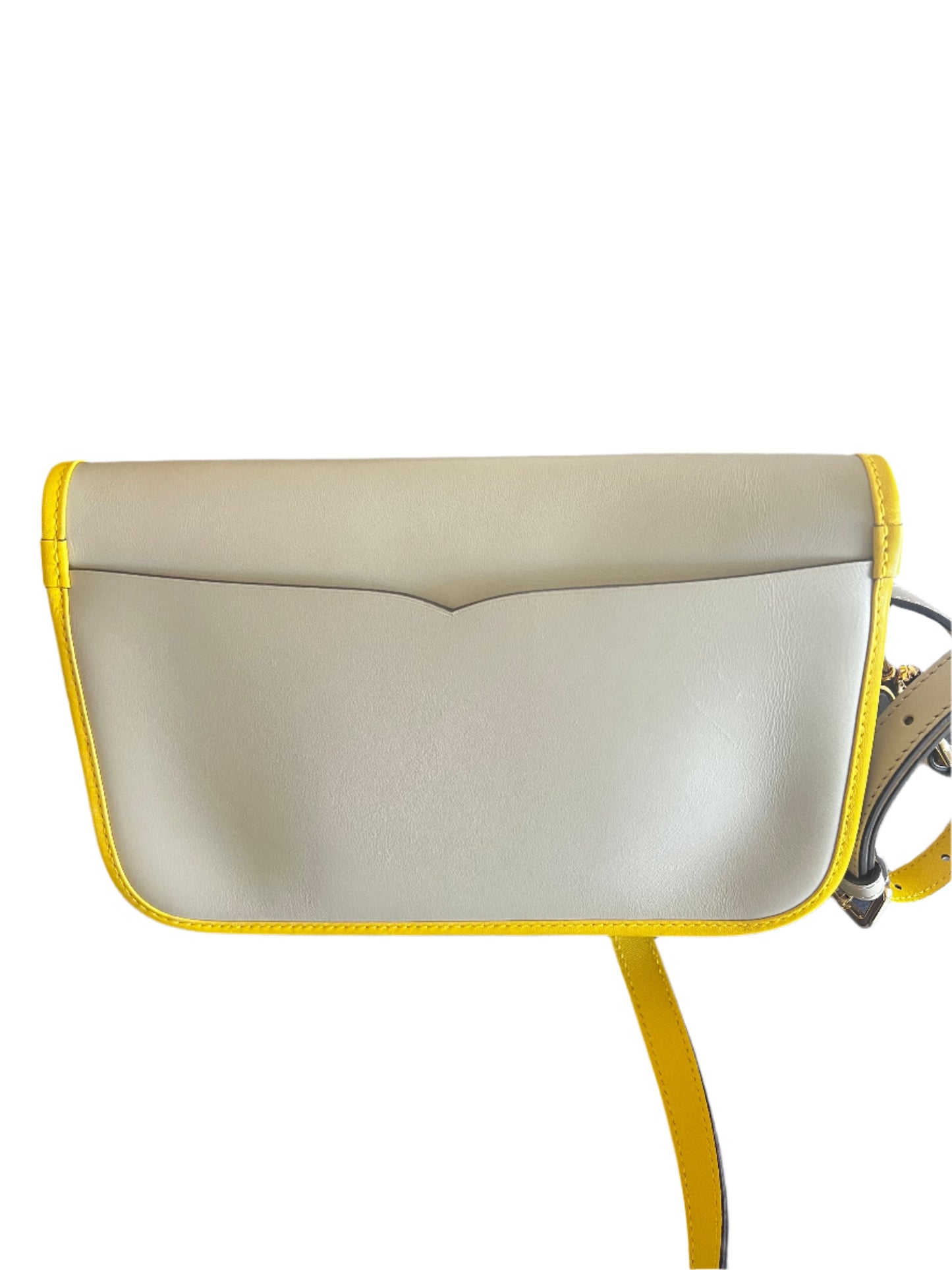 Loewe Gray and Yellow Ines Crossbody Bag