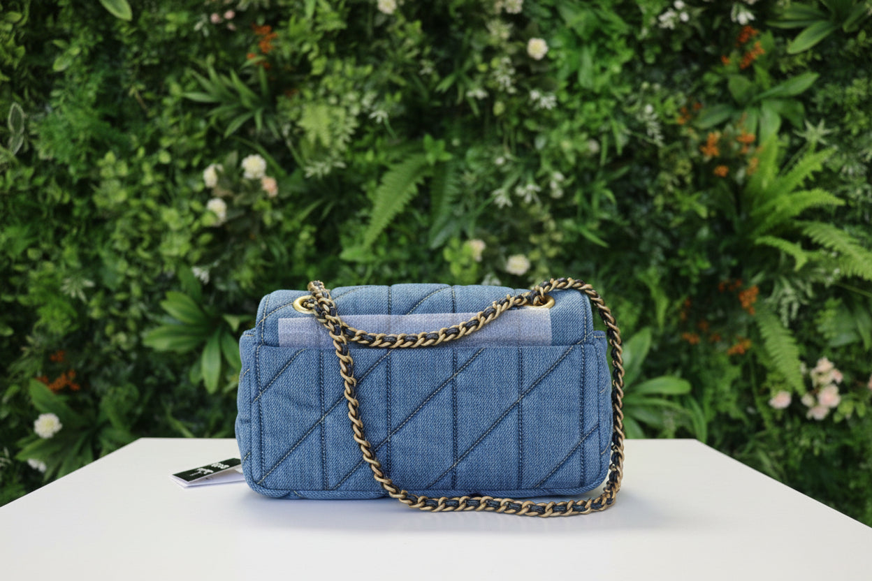 Coach Denim Tabby 20