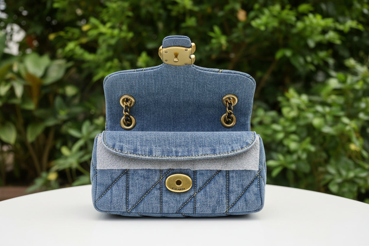 Coach Denim Tabby 20