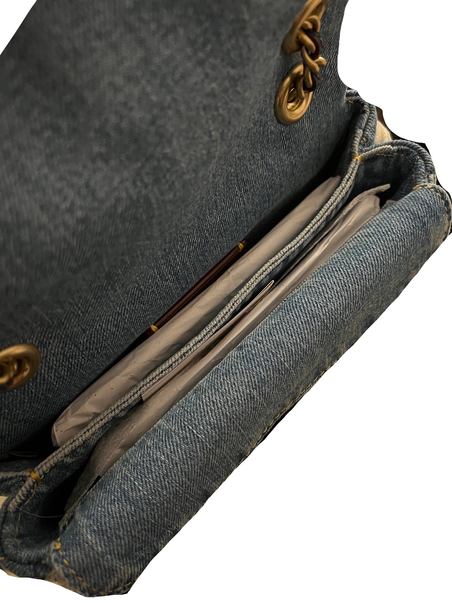 Coach Denim Tabby 20