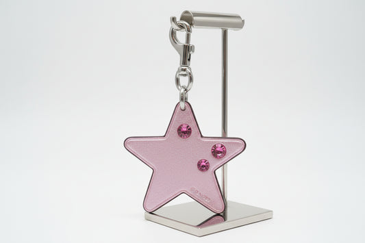PREVIEW-DROP NEXT TIKTOK LIVE-Coach Leather Star Bag Charm