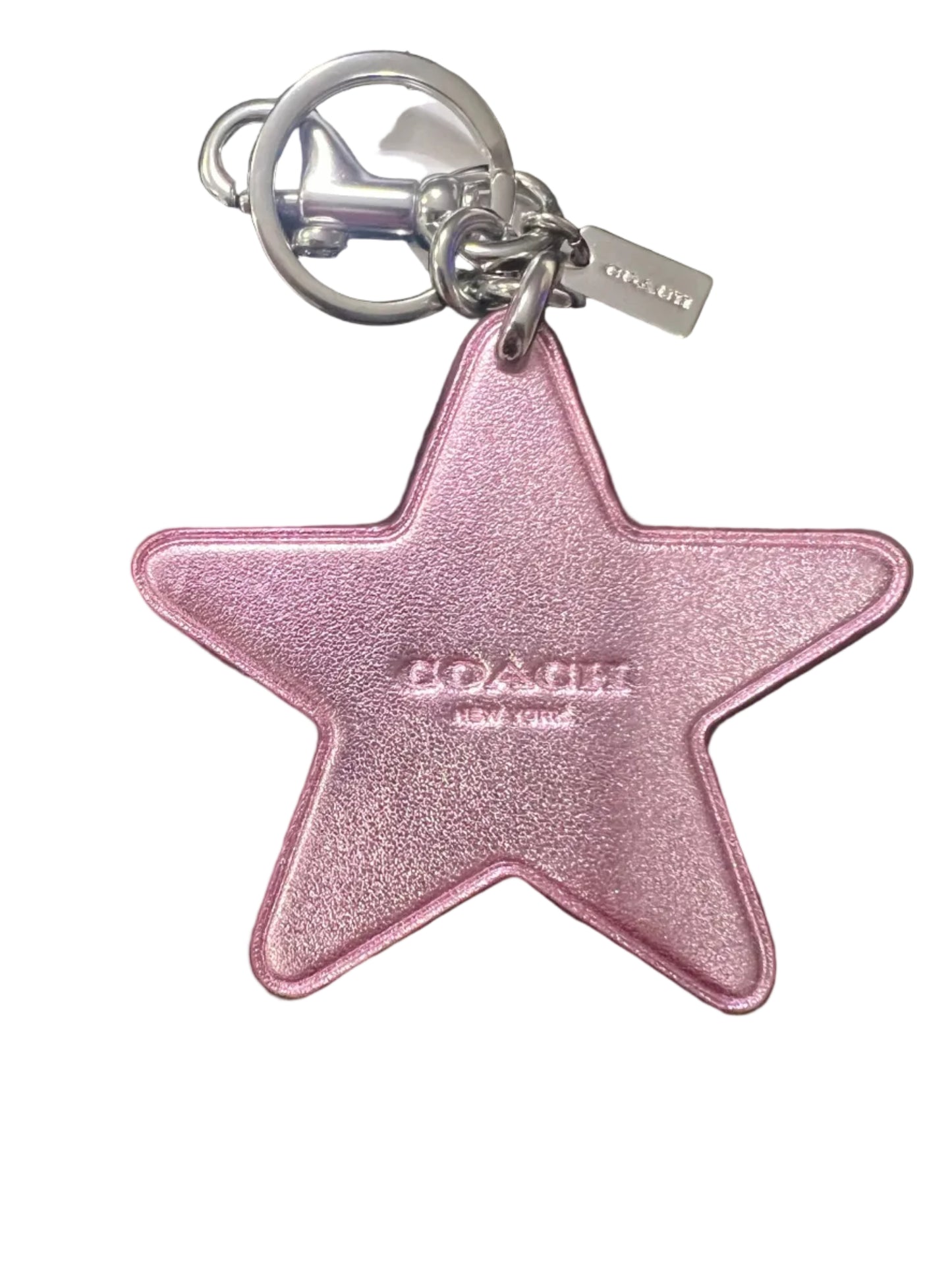 PREVIEW-DROP NEXT TIKTOK LIVE-Coach Leather Star Bag Charm