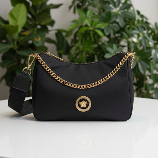 Versace Medium Nylon Crossbody