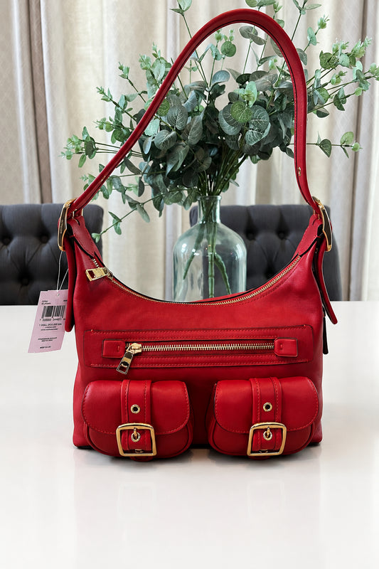Coach Allison Shoulder Bag Poppy