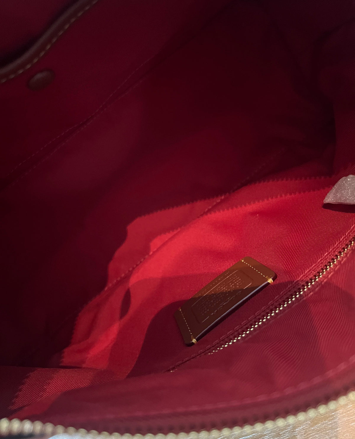 Coach Allison Shoulder Bag Poppy