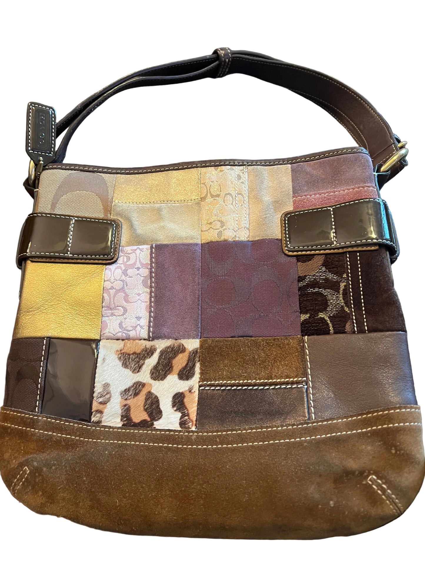 Coach Patchwork Shoulder Bag
