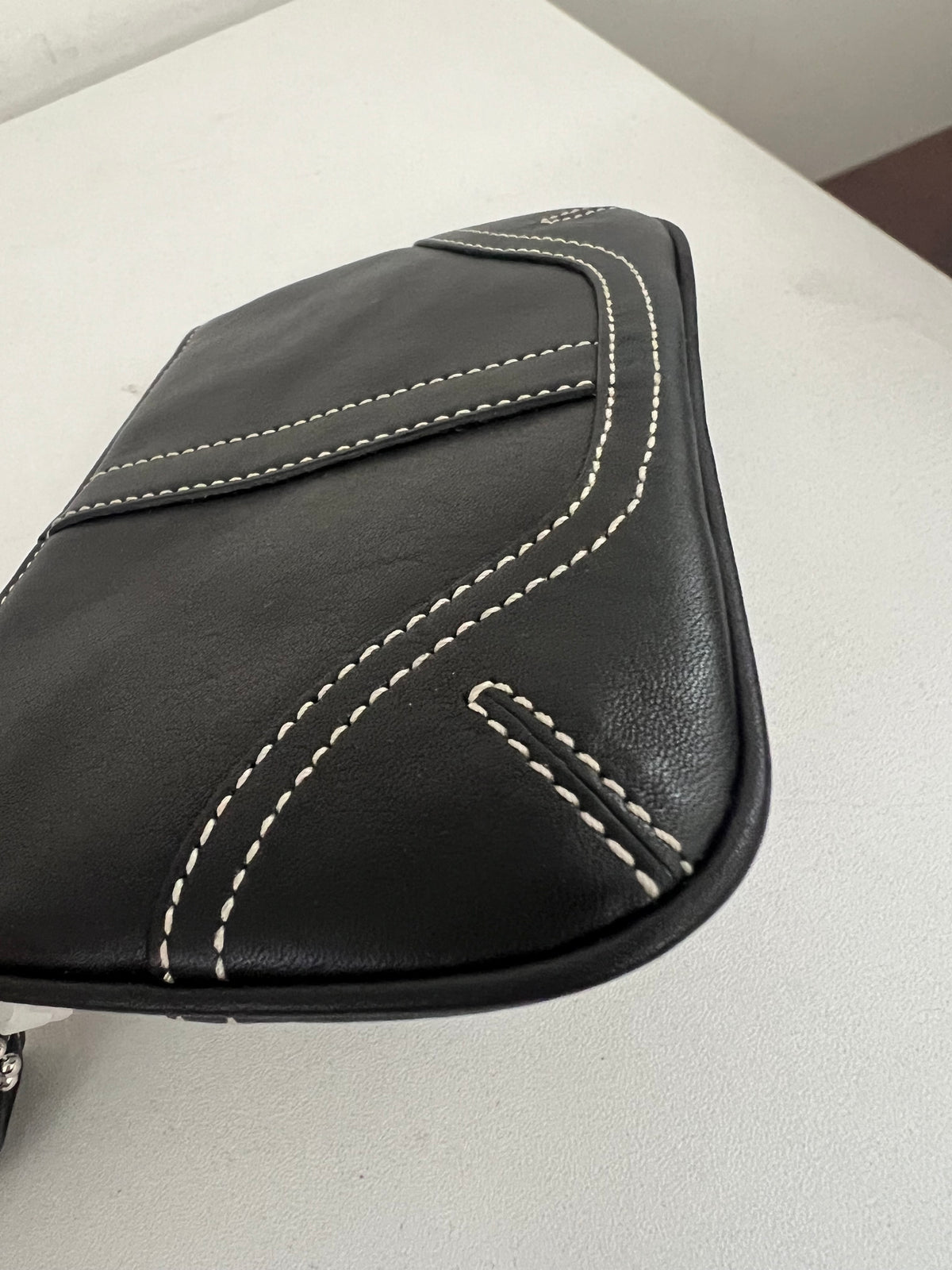 Coach SoHo Black Leather Wristlet - New in Box