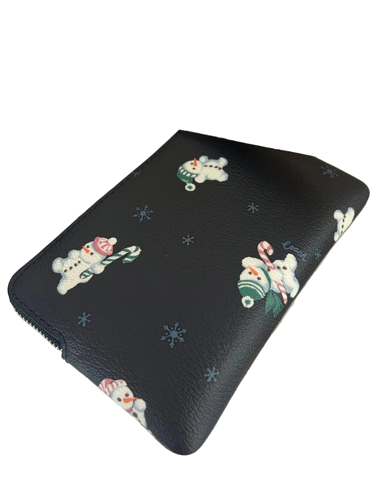 Coach Boxed Set Snowman Wristlet w/ Charms