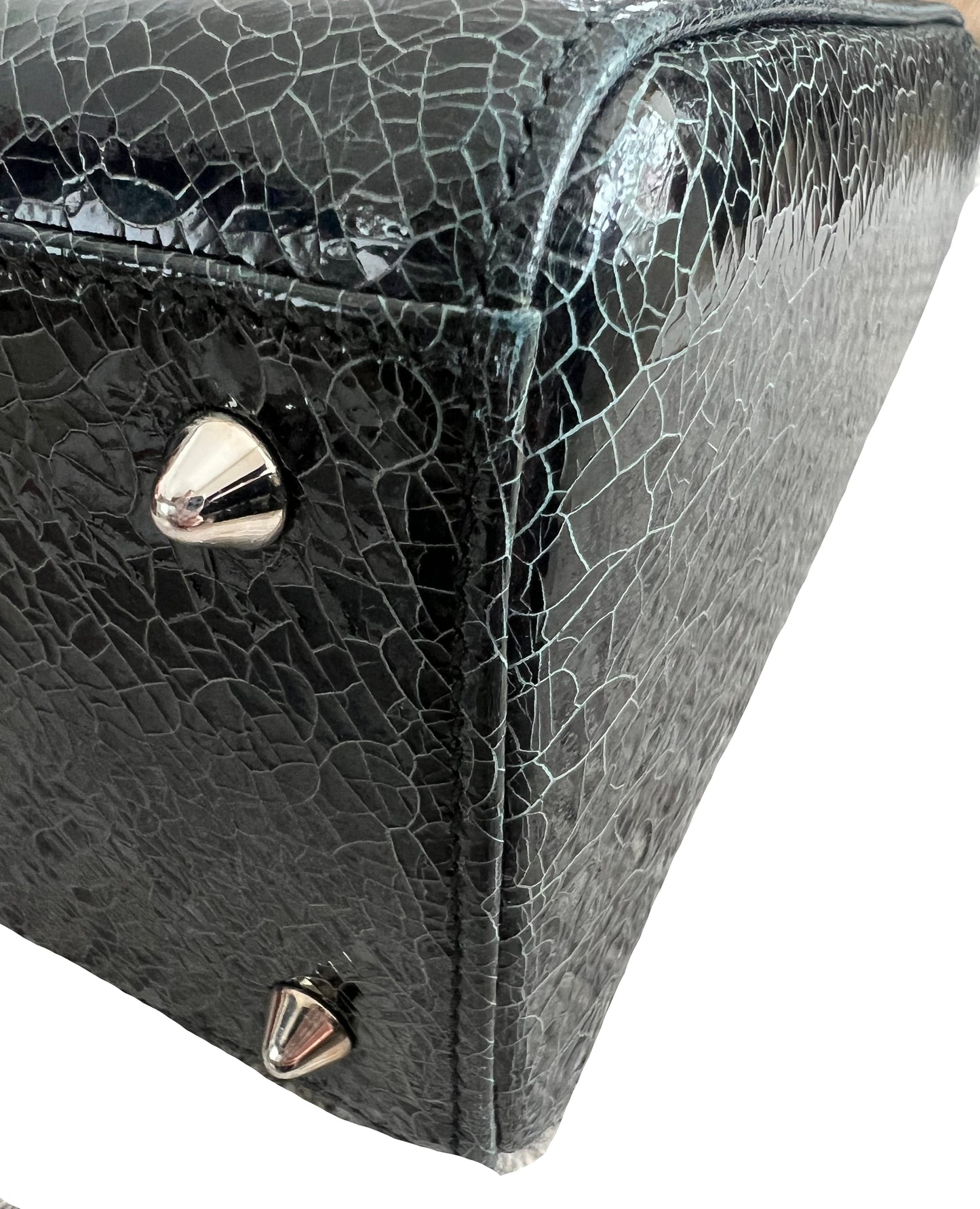 Dior Black Leather Heart Patchwork Lady Dior Limited Edition