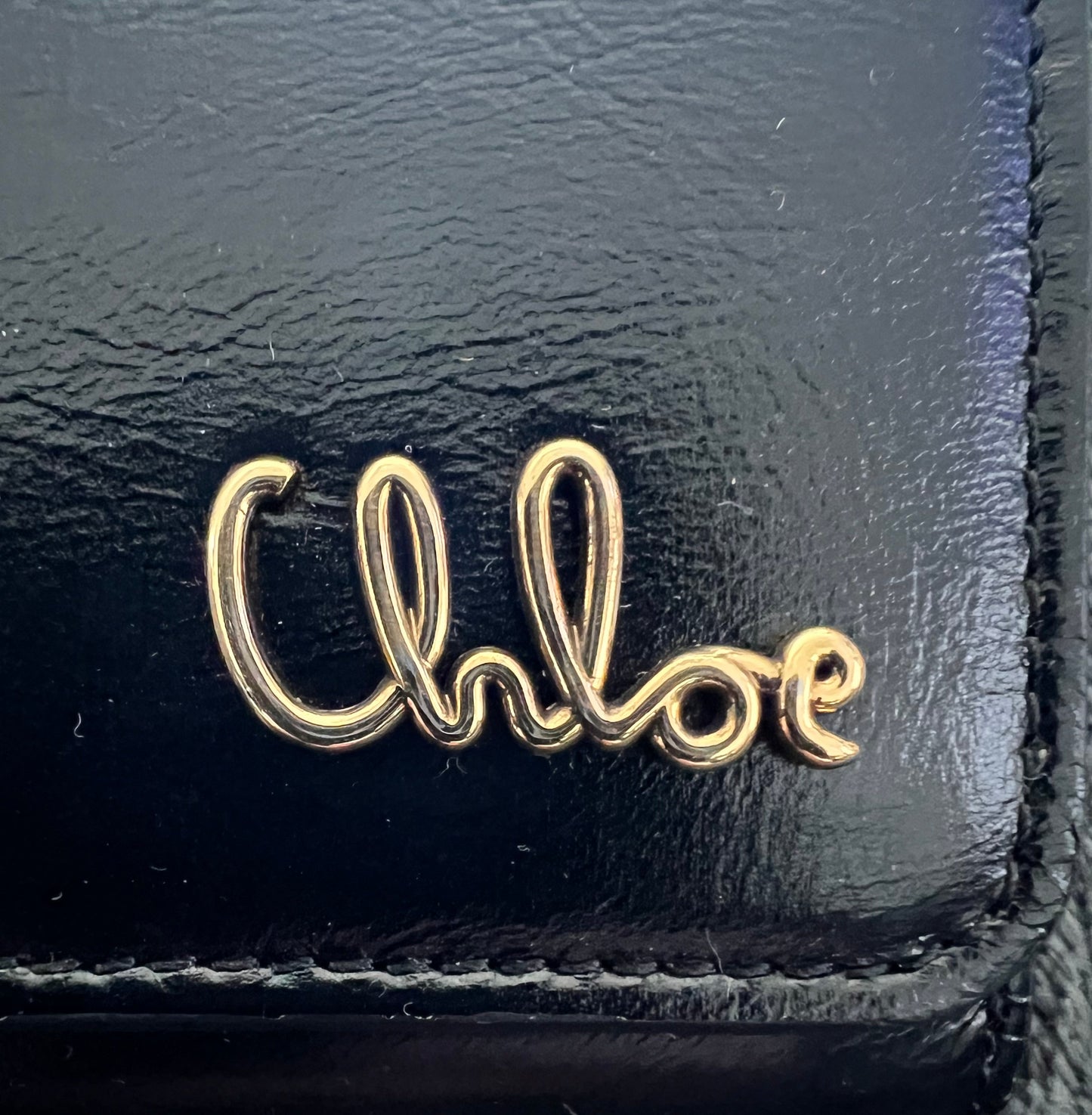 Chloe Leather Trifold Wallet