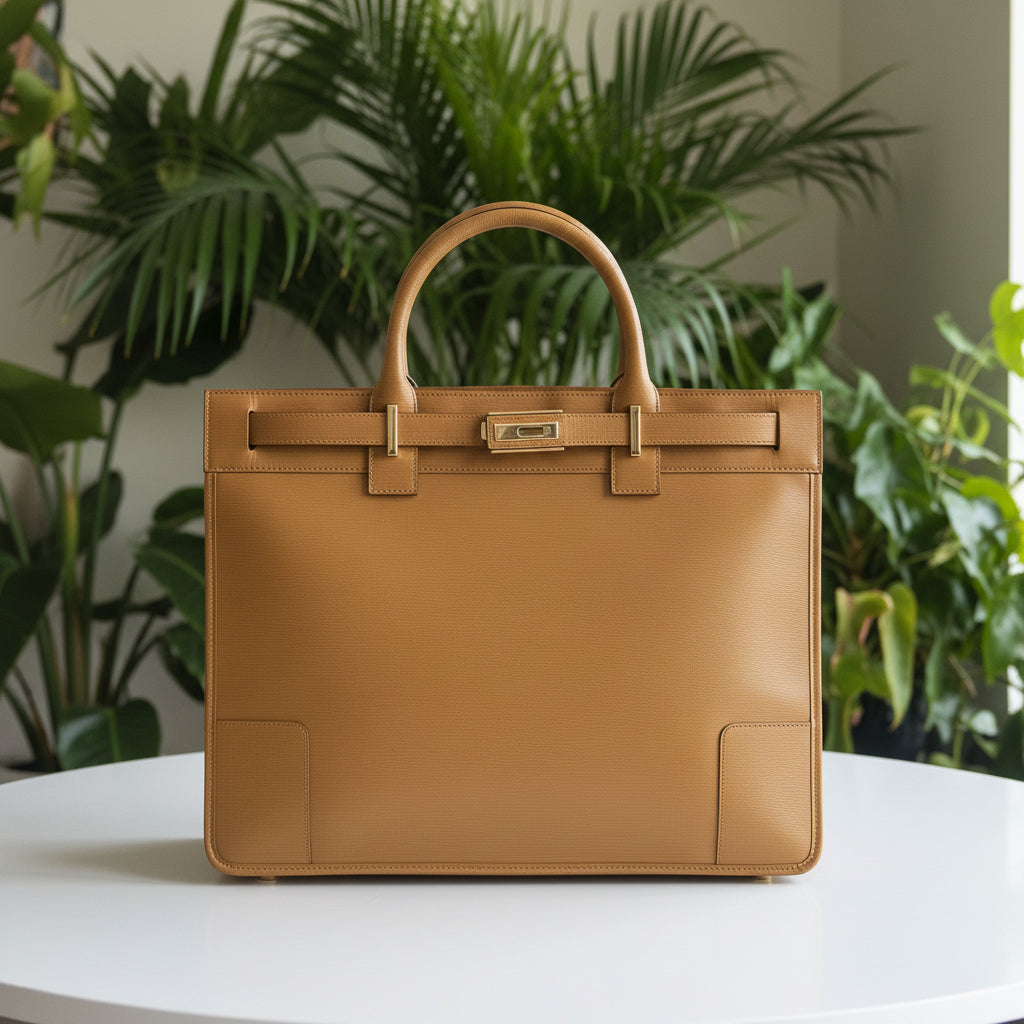 Vintage Gucci Leather Satchel Tom Ford Era