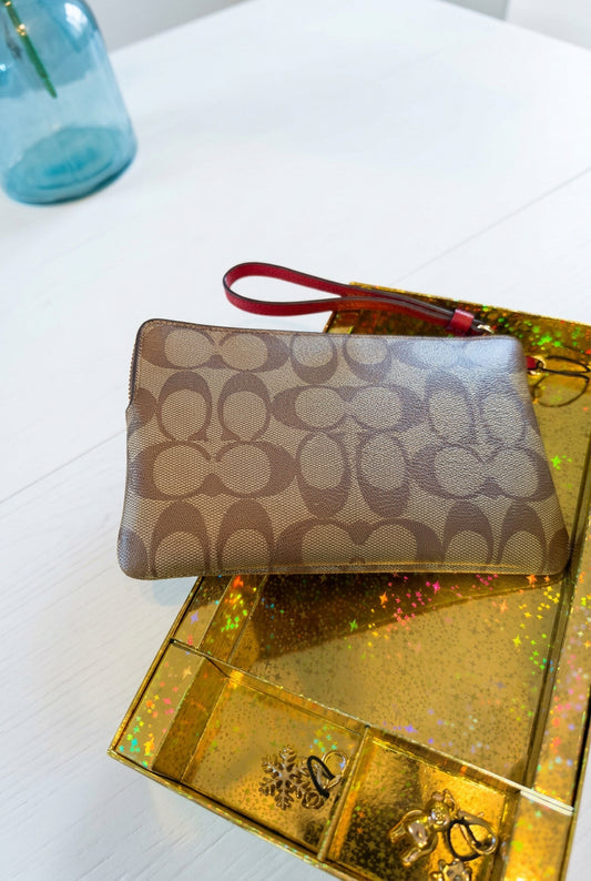 Coach Wristlet Boxed Set with Charms