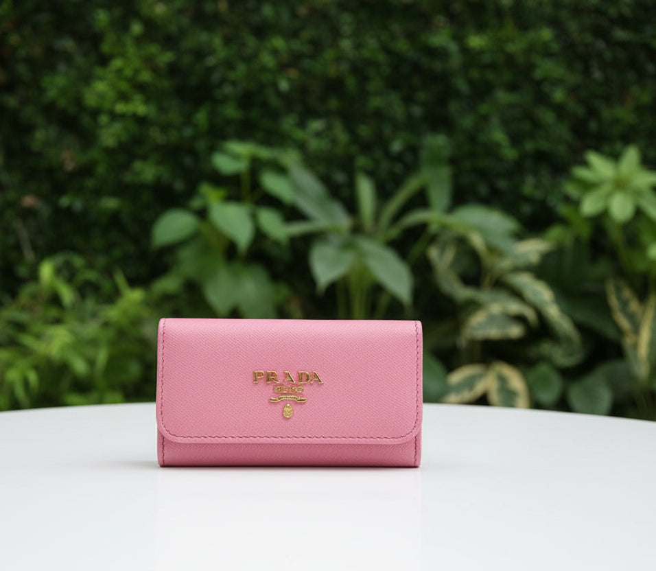 Prada Saffiano Key Holder