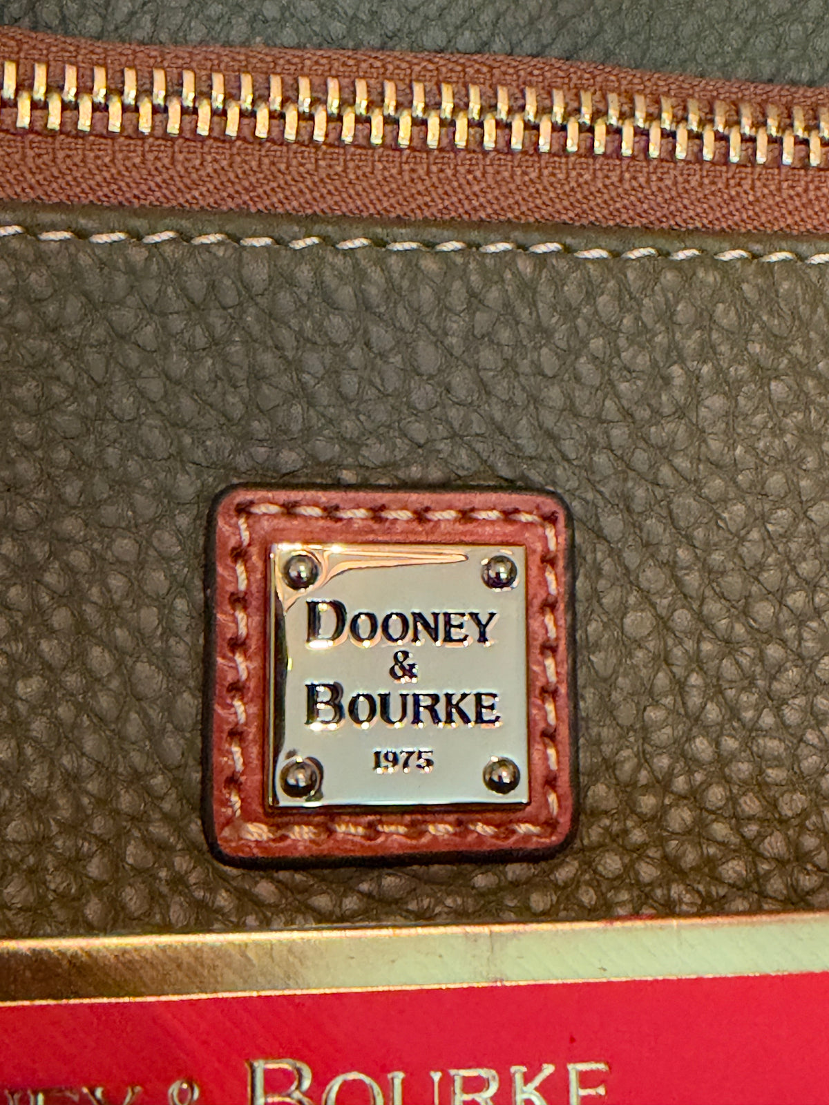Dooney & Bourke Boxed Leather Wristlet