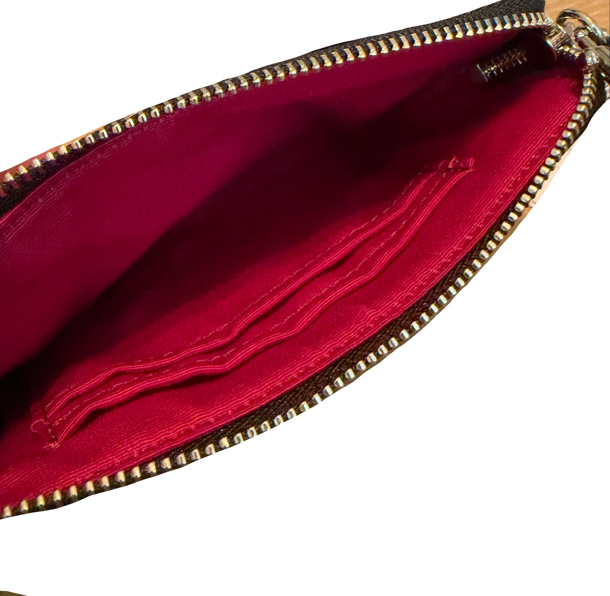 Coach Ocelot Pink Wristlet