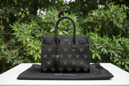YSL Studded Stars Sac De Jour