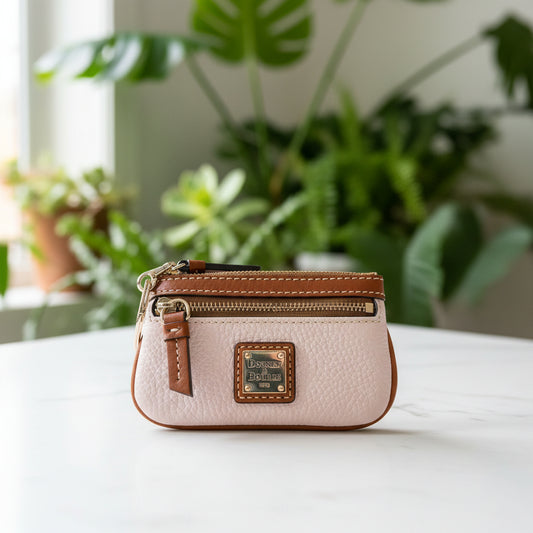 Dooney & Bourke Light Pink Coin Pouch
