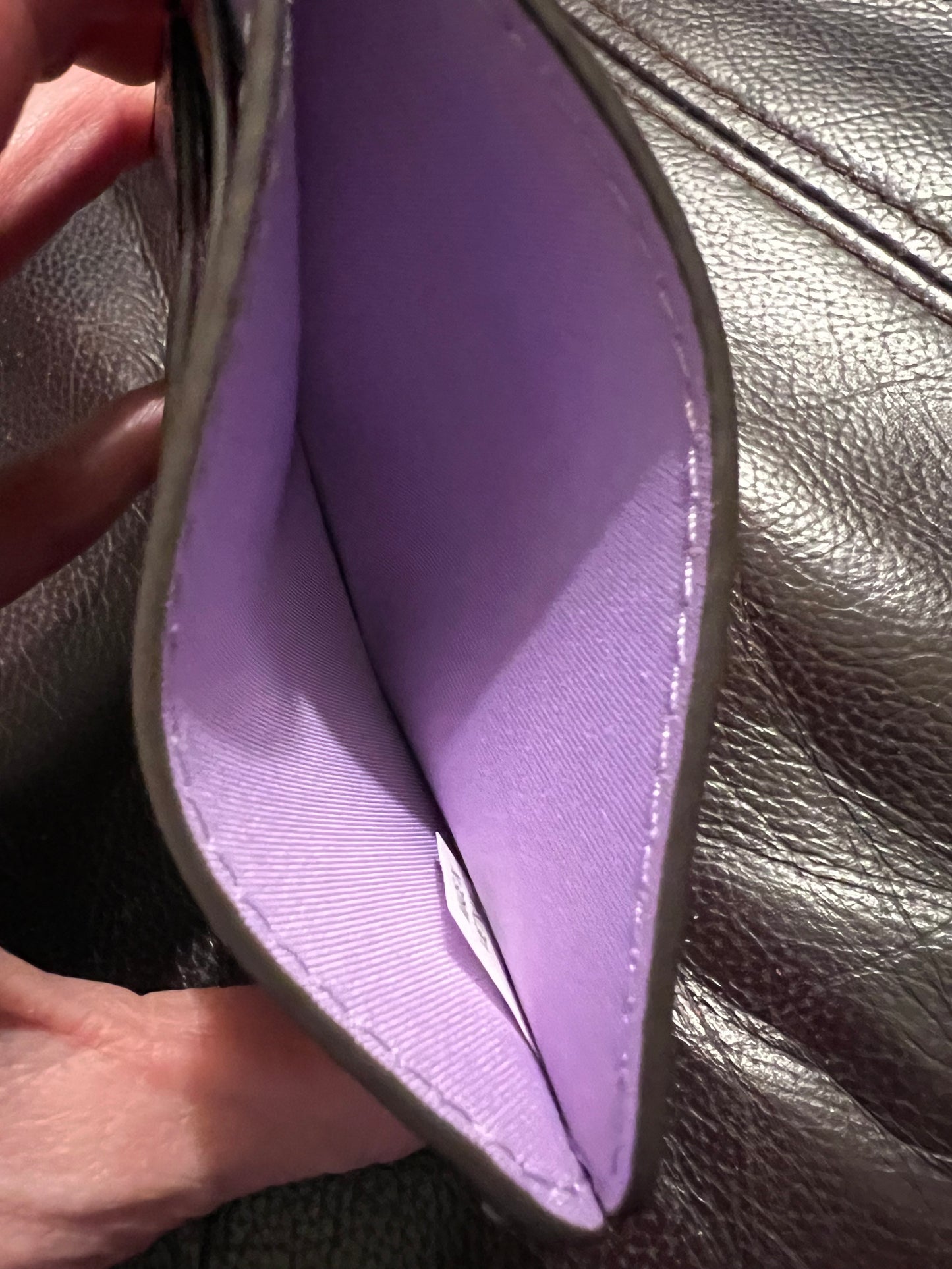 Tory Burch Purple Card Case